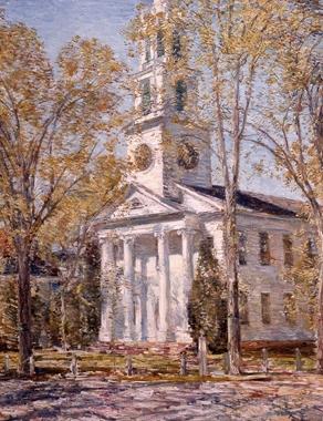 Childe Hassam Church at Old Lyme